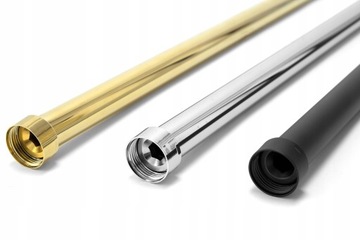 PRZEDŁUŻKA DO ZESTAWU PRYSZNICOWEGO DESZCZOWNICY CZARNA RURKA REA 60 cm