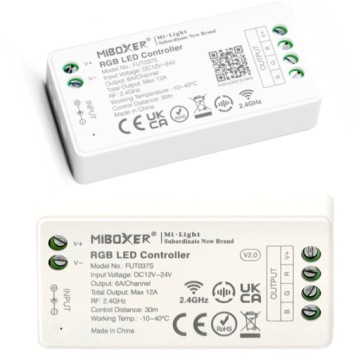 Kontroler Pilot Sterownik RF 12A RGB LED MiBoxer FUT037S