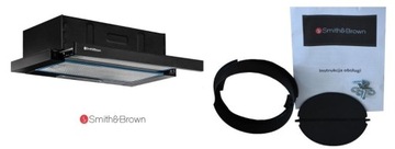 SMITH&BROWN SHT-611-B1 Вытяжка телескопическая 60 см