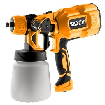 Pistolet Do Malowania Ścian Elektryczny Agregat Malarski 3 Dysze 70DIN 550w