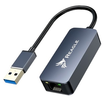 PRZEJŚCIÓWKA USB 3.2 ETHERNET ADAPTER KARTA SIECIOWA LAN RJ45 2,5Gb/s 2.5G