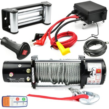 WYCIĄGARKA WCIĄGARKA ELEKTRYCZNA 12V 12000LB