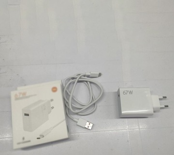 БЫСТРОЕ ЗАРЯДНОЕ УСТРОЙСТВО USB ТИПА C МОЩНОСТЬЮ 67 Вт С СЕТЕВЫМ РАЗЪЕМОМ БЫСТРАЯ ЗАРЯДКА