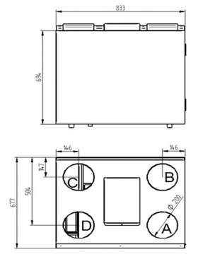 Рекуператор Wanas 615V HI-TECH