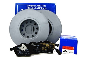 ATE TARCZE+KLOCKI PRZÓD DO VW PASSAT B5 B5 FL 288M