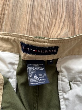 TOMMY HILFIGER MENS CARGO SHORT SPODENKI MĘSKIE SZORTY BOJÓWKI R 38 PAS 104