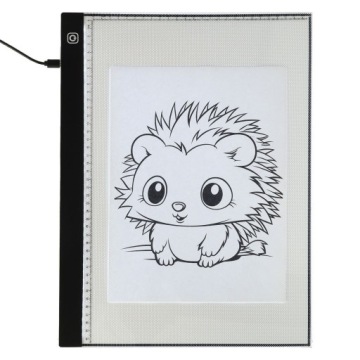 Доска для рисования, калька, светодиодная подсветка, А3