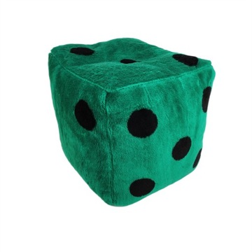 Пуф DICE с точками детский из плюша - ВСТАВКА ПЕНА