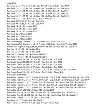 Зеркало заднего вида салона автомобиля 13585947 для Blazer Bolt Cruze Impala Malibu