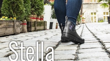 ЖЕНСКИЕ БОТИНКИ STELLA ЛЕГКИЕ ИЗ ПЕНЫ