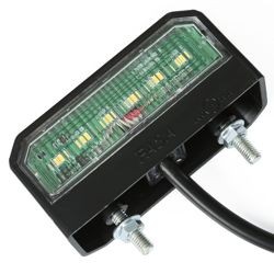 Uniwersalne podświetlenie tablicy rejestracyjnej LED homologacja E11 1224V