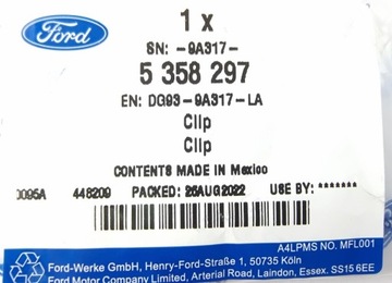 ЗАЖИМ ДЛЯ ТОПЛИВОПРОВОДА MONDEO 2014-5358297