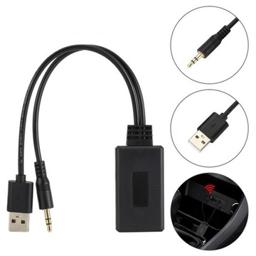 АДАПТЕР МОДУЛЬ BLUETOOTH 5.0 ДЛЯ РАДИО AUX IN MINI JACK 3.5 USB УНИВЕРСАЛЬНЫЙ