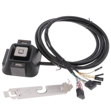 Выключатель питания настольного ПК, порт USB и сброс