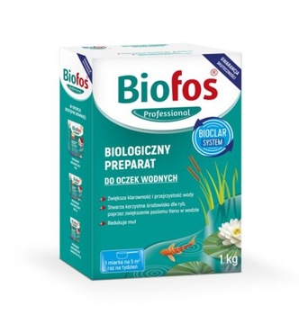 Biologiczny preparat do oczek wodnych Biofos Profe