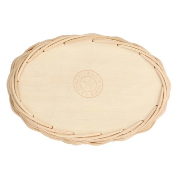 Плетеная корзина для овальной формы для запекания