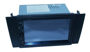 Audi A4 2000-2004 Маскирующая рамка магнитолы DIN