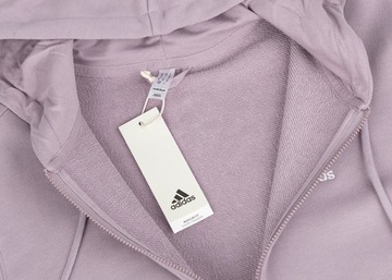 adidas bluza damska z kapturem rozpinana sportowa hoodie Essentials roz.L