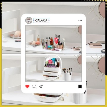 ОРГАНАЙЗЕР ДЛЯ КОСМЕТИКИ БОЛЬШАЯ женская косметичка Чехол-контейнер Шкатулка