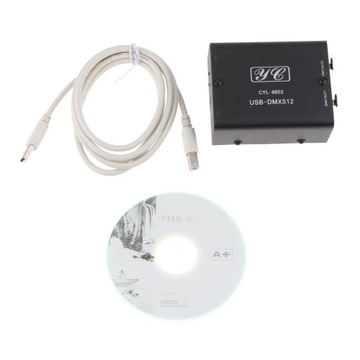 Канал USB для DMX512 Светодиодный контроллер DMX
