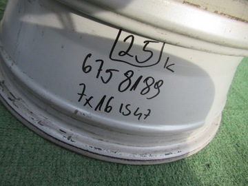 4× DISK HLINÍK BMW OE WZ104 7.0" X 16" 5X120 ET 47