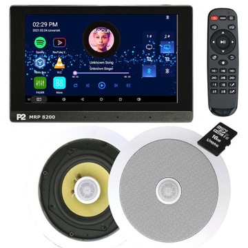 DEXON RADIO INTERNETOWE PODTYNKOWE Z BLUETOOTH SD