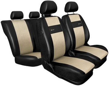 POKROWCE EKOSKÓRA FOTELE CITROEN C3 C4 C5 BERLINGO