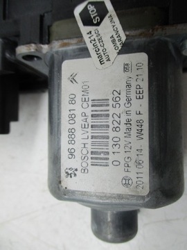 PEUGEOT 508 10-17 MODUL MOTOREK OKNO PRAVÝ PŘEDNÍ EU 9688808180