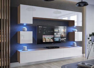 Мебель для гостиной, современный настенный блок D144, новый