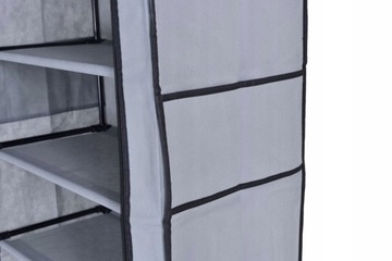 ШКАФ ДЛЯ ОБУВИ ОРГАНИЗАТОР ОБУВЬ КНИЖНЫЙ ШКАФ СТЕНД ПОЛКИ СТОЛБ СЕРЫЙ ШКАФ