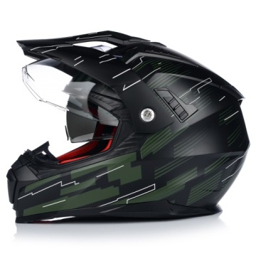 МОТОЦИКЛЕТНЫЙ ШЛЕМ | VITO MOLINO ARMY | ENDURO CROSS QUAD ATV + КОЗЫРЕК + СМЕСЬ