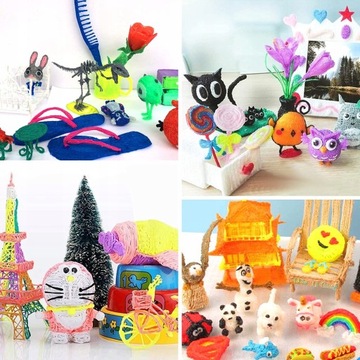 3D -принтер Pen для детей Mega Filment Color вставки 100 м