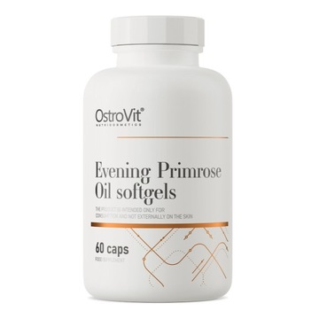 OstroVit Olej z Wiesiołka 60 kap 1000 MG + Witamina E Kwas LA GLA