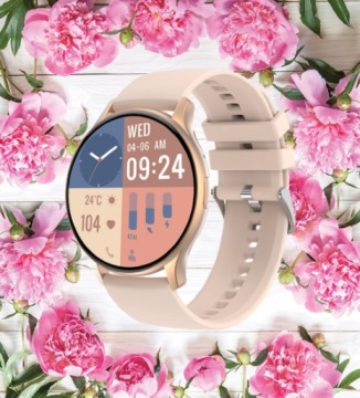 ЧАСЫ SMARTWATCH ЖЕНСКИЕ AMOLED 466x466 ЗВОНКИ PL