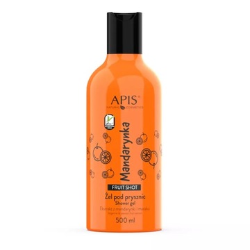 APIS Fruit shot mandarynkowy-żel pod prysznic