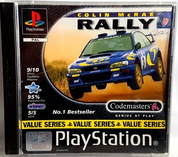 COLIN MCRAE RALLY PIERWSZA CZĘŚĆ - KONSOLE PSX / PS2 / PS3 - STAN BDB !!!