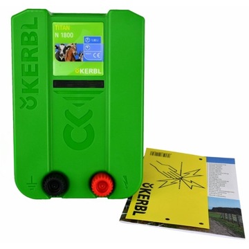 Elektryzator KERBL TITAN N1800 1,8J sieć Pastuch