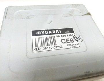 JEDNOTKA MOTORU ŘÍZENÍ HYUNDAI ATOS 1.0 39110-02743