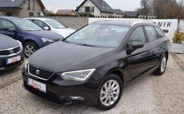 Seat Leon III ST 1.6 TDI CR 105KM 2015 Seat Leon Bezwypadkowy - DSG - Niski przebieg - Super Stan - 1 wlasciciel, zdjęcie 10