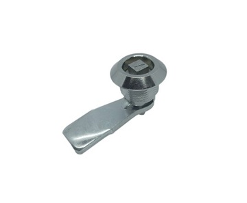 Zamek ćwierć obrotowy chromowany na kwadrat 8mm /18,5mm