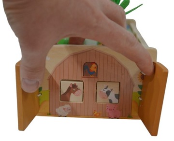 ЛОГИЧЕСКАЯ ИГРА ФЕРМА НАВЫКИ СОРТИРОВКА ЖИВОТНЫХ И ЧЕРВЕЙ МОНТЕССОРИ