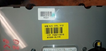 PANEL KLIMATIZACE 97250-2L170 HYUNDAI I30 07 EU