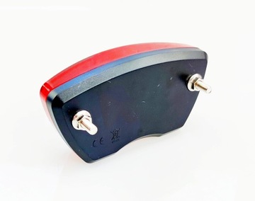 Задний велосипедный фонарь в багажник, 3 светодиода + батарейки