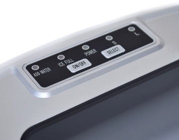 Ice Machine Охладитель льда для Рождества Серый Компактный