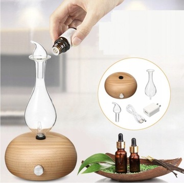 NEBULIZATOR OLEJKÓW ETERYCZNYCH DYFUZOR BEZWODNY