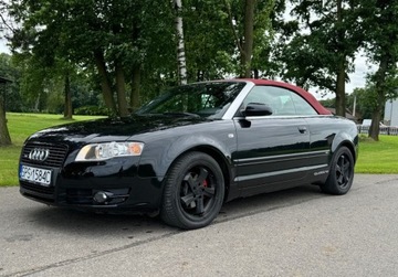 Audi A4 B7 Cabrio 2.0 TDI PD 140KM 2007 Audi A4 Cabrio Niski przebieg, bezwypadkowy, zadbany, automat 2.0 Diesel