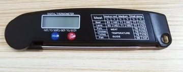 Spożywczy Termometr do Żywności z Sondą do 300°C