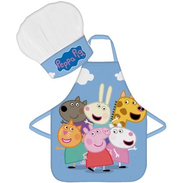 Fartuszek dla dziecka ochronny Peppa i przyjaciele