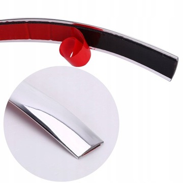 LISTWA OZDOBNA TAŚMA CHROM CHROMOWANA LISTWY 21mm