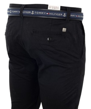 ЧЕРНЫЕ ПРЯМЫЕ ТКАНЕВЫЕ ЧИНОСЫ W29